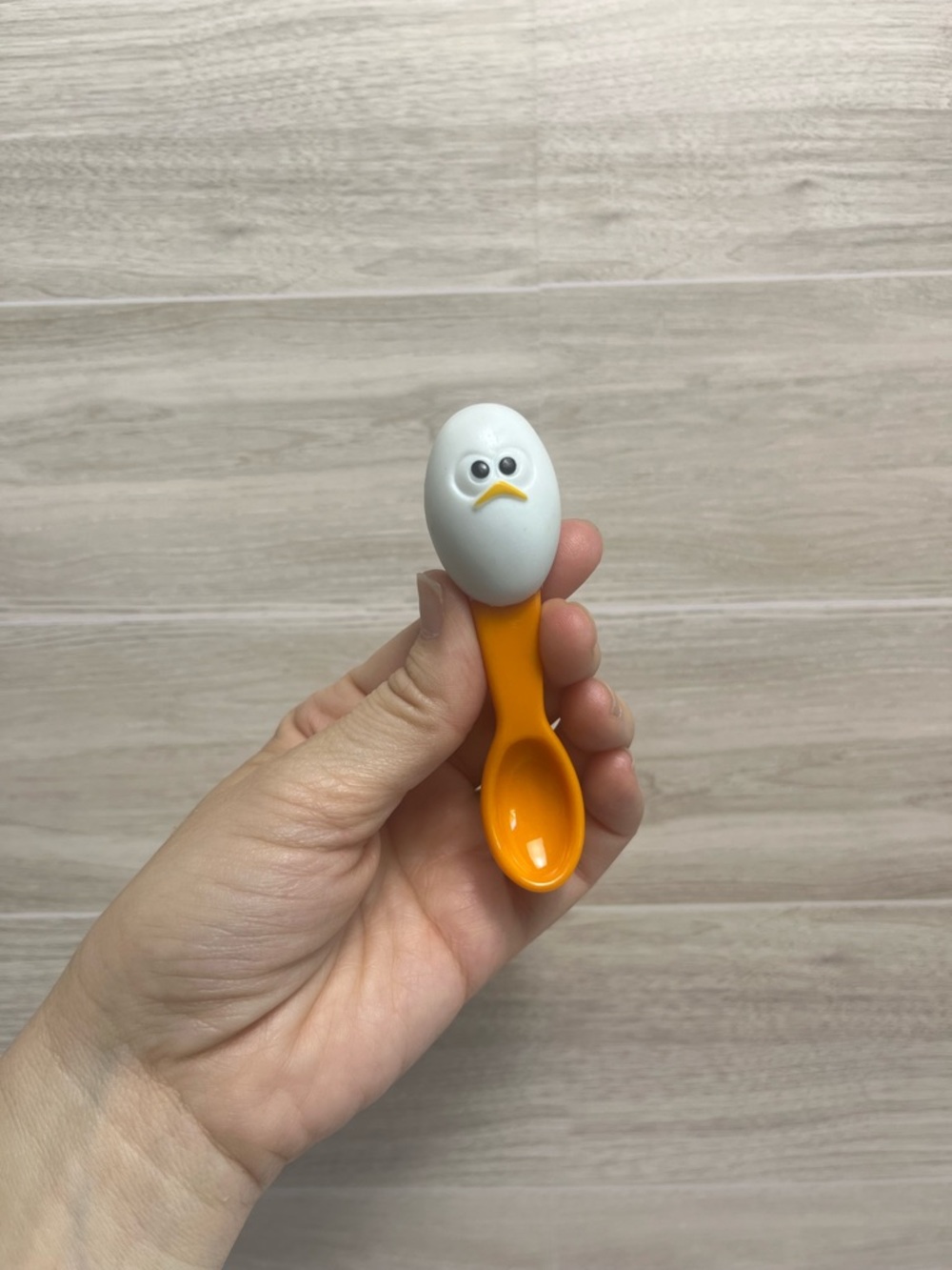 Joie MSC Egg Head Novelty Cartoon Egg Spoon
